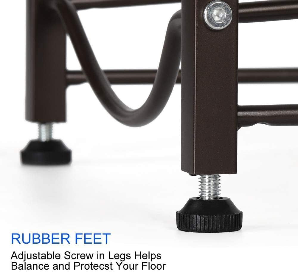 Water Cooler Jug Rack, 5-Tier Heavy Duty Water Bottle Holder Storage Rack for 5 Gallon Water Dispenser, save Space (Black)…