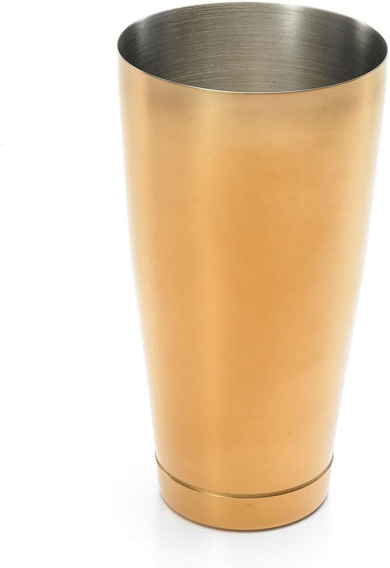 M37008GD Cocktail Tin, Large 28 Oz (828 Ml), Gold