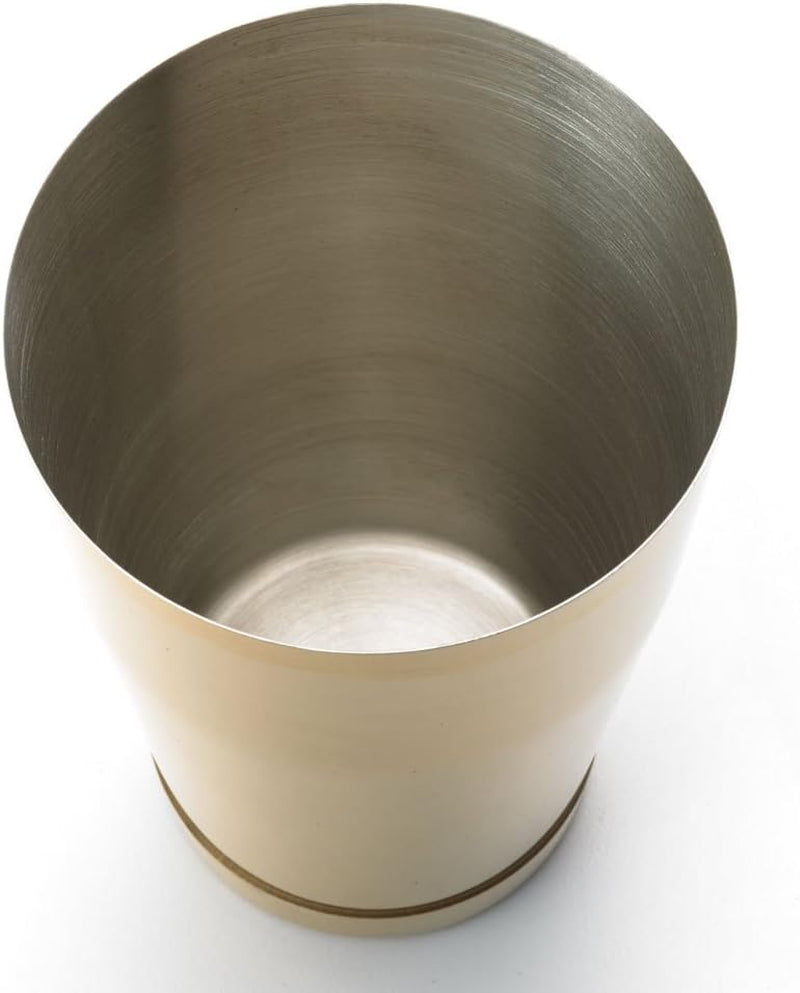 M37008GD Cocktail Tin, Large 28 Oz (828 Ml), Gold