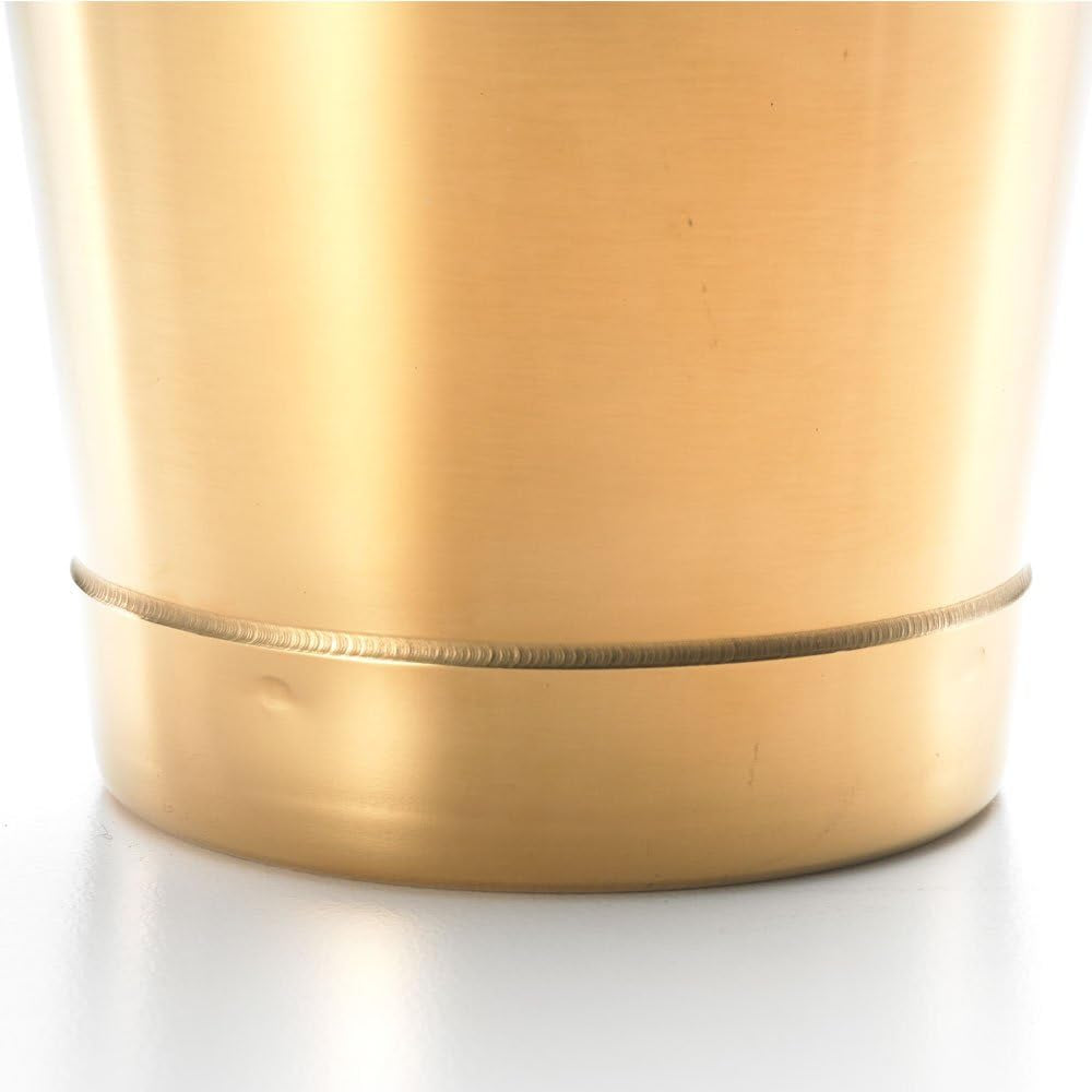 M37008GD Cocktail Tin, Large 28 Oz (828 Ml), Gold