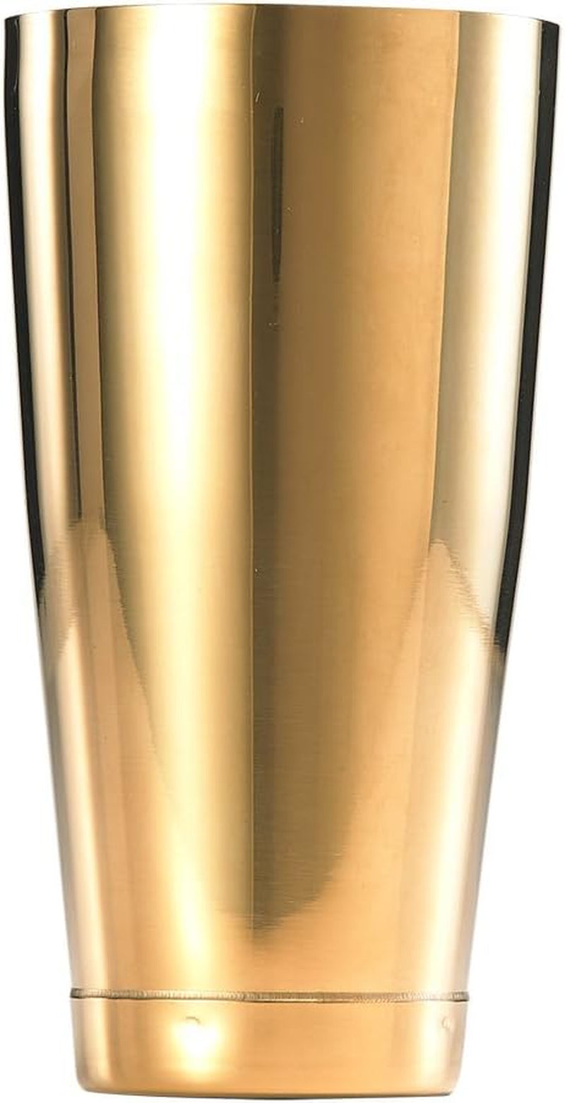 M37008GD Cocktail Tin, Large 28 Oz (828 Ml), Gold